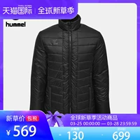 Hummel hornet 2019 xuân mới nam thoải mái dây kéo ấm áp áo khoác thể thao cotton 203470 - Quần áo độn bông thể thao áo khoác lông vũ nữ