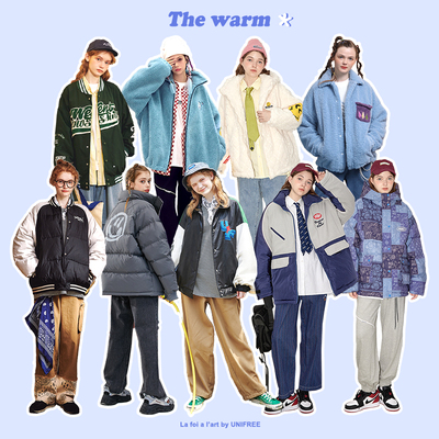【UNIFREE】冬季新款棉服羽绒服