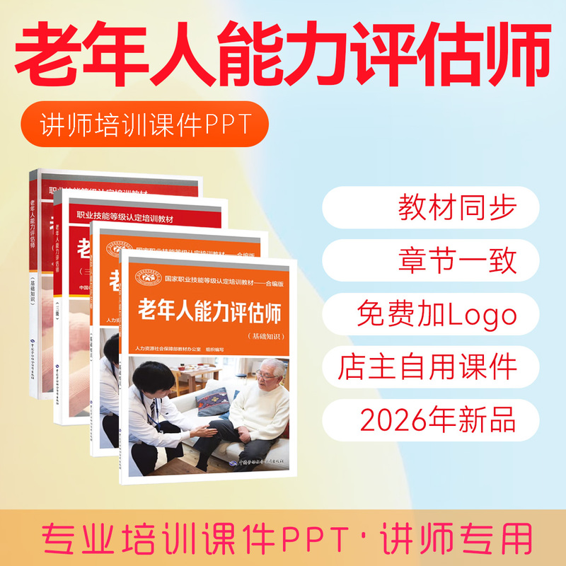 Elderly Care Assessment Specialist Comprehensive Elderly Care Assessment Training Courseware Ppt Syndrome Health Score Management