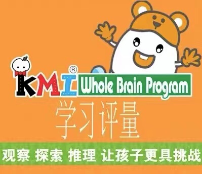 Kmi Brain Development Learning Assessment Taiwan Kelika Kelika Red Yellow Blue Multi-Box Set with Practice Exercises