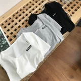 Летняя футболка, коллекция 2021, короткий рукав, свободный прямой крой