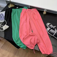 Длинные цветные летние дизайнерские штаны, тренд сезона