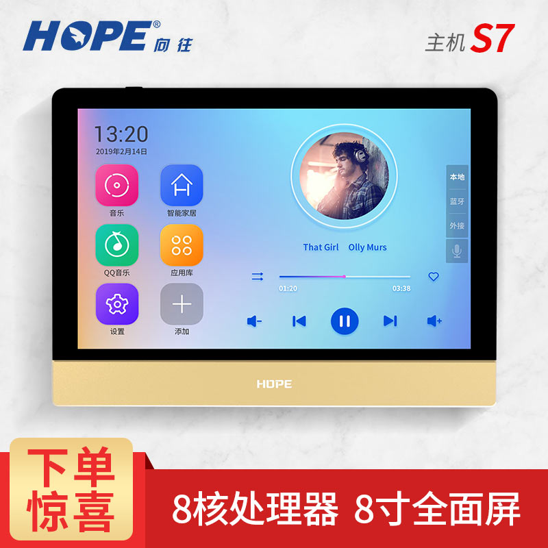 HOPE yearning for home background music host smart home system package intelligent controller