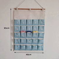 Синяя сумка для карт Pickup без рисунка с 25 карманами.