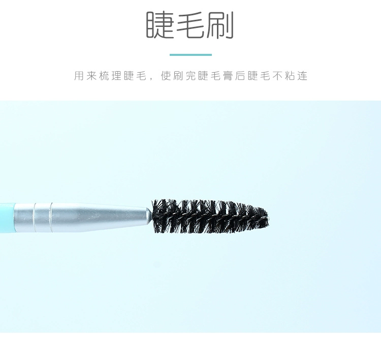 Cọ lông mi Xoắn ốc Sợi lông mày Comb Mascara Brush Lông mi cuộn Công cụ trang điểm Lông mày - Các công cụ làm đẹp khác