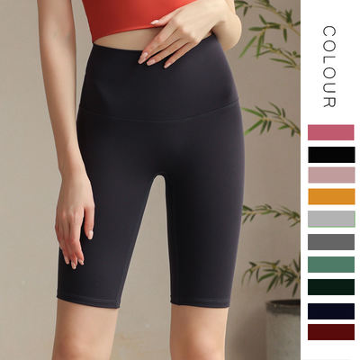 Five-point yoga pants, running professional cycling pants, high-waisted and hip-lifting sports shorts, women's fitness wear set
