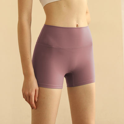 Fitness yoga pants for women, summer anti-glare exercise, quick-drying, high-elasticity running, dance training base, cycling pants