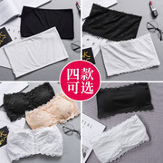 Bọc trong một bộ sưu tập sexy ngực glossshort chống đi bộ đồ lót ánh sáng womens đáy mùa hè vest mỏng eo mỏng ngực quây áo ngực.