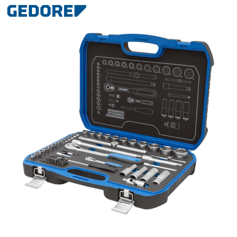 German imported gidori GEDORESocketset1 4 1 2 19 BMC 20 ratchet wrench suit