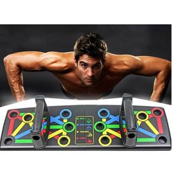 Folding Push Up Board Gym Home Fitness Exercise Equipment Bo