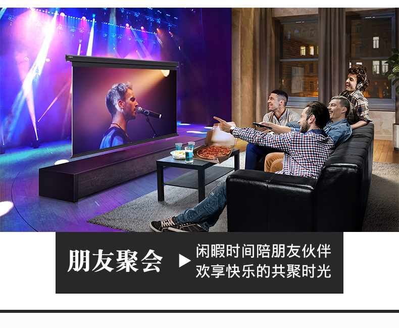 2019 mới Le Jiada YG210 điện thoại di động máy chiếu HD micro 1080 máy chiếu U đĩa mini ký túc xá phòng ngủ rạp chiếu phim di động nhỏ ngay cả điện thoại di động tích hợp pin không có màn hình TV - Máy chiếu