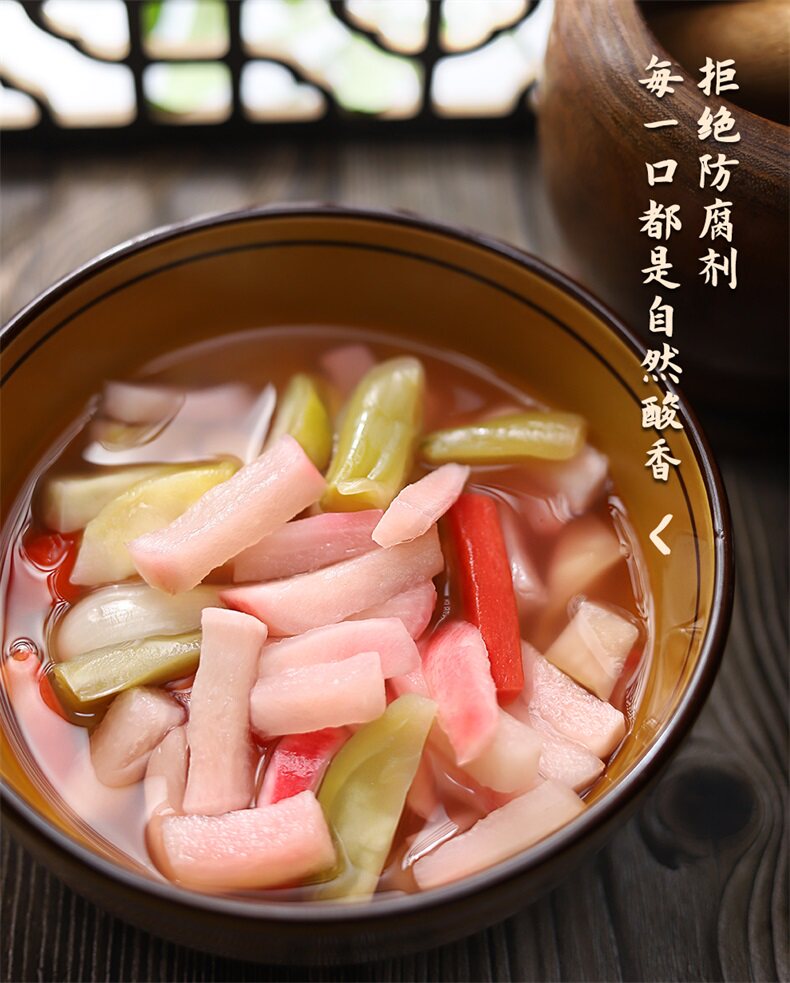 四川非物质文化遗产 老坛子 四川泡菜酸萝卜 500g 天猫优惠券折后￥7.8包邮（￥14.8-7）