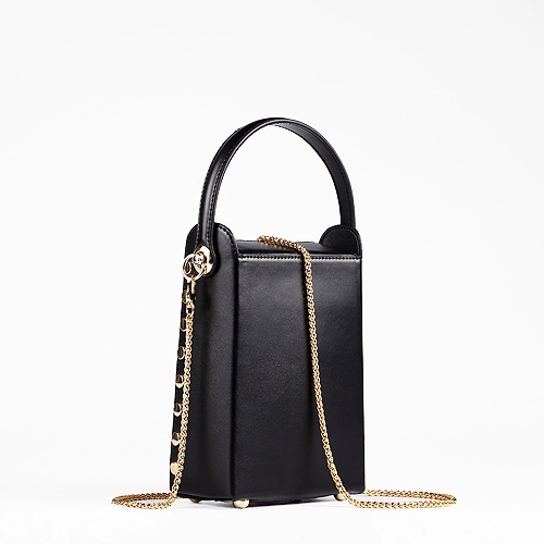 Портсигар, сумка через плечо, цепь, коробка, из натуральной кожи