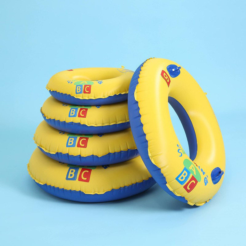 Thickened Children Adult Swim Ring Lifebuoy Inflatable Floating Circle Men And Women Universal Armbands ABC High-end Swimming Gear-Taobao