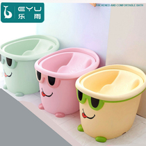 Household childrens bath tub bath tub insulation large thick thick can sit baby bath bucket baby baby bath tub