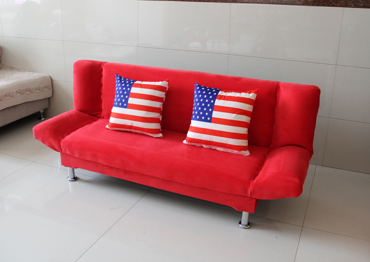 Ghế sofa sofa đơn giản hai ba 1,8 m hai cửa hàng quần áo nhỏ vải sofa sofa sofa thuê - Ghế sô pha ghế sofa giá rẻ dưới 2 triệu