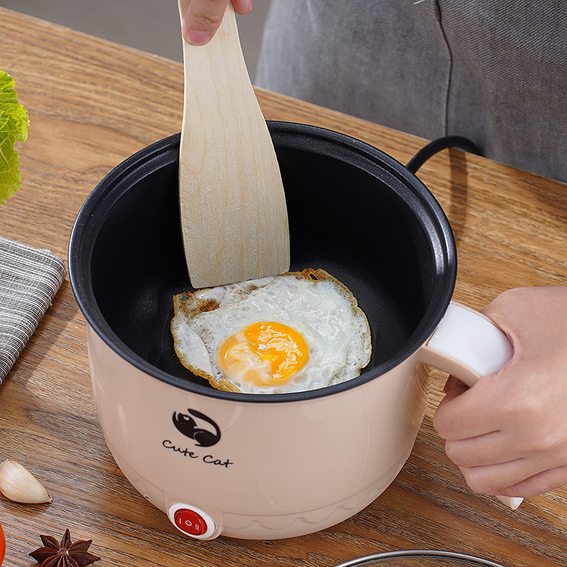 Quick cooking pot Dormitory Students Cook Eggs double layer Large capacity frying eggs Egg Steamer Dorm Room Theorizer Small Electric Frying Pan 1 Person 2