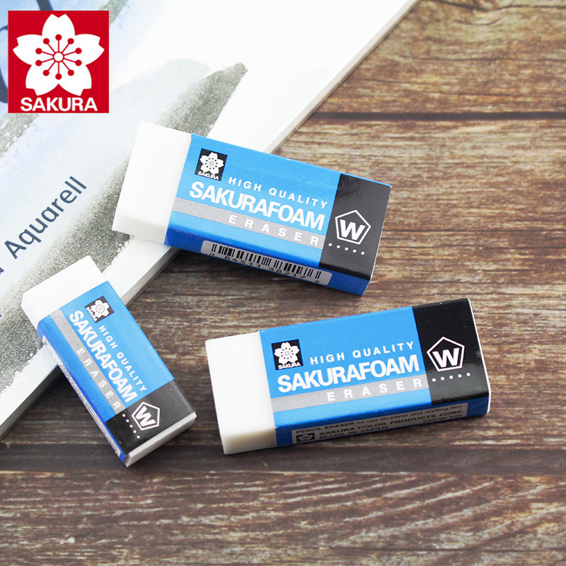Sakura Sakura rubber XRFW-100 high polymer clean high gloss design sketch art eraser