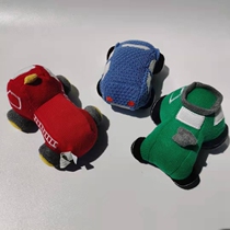 Wool baby car toys shake with bells soft can not break car Bell Dolls