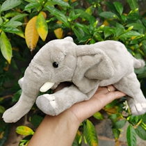 Foreign trade single forest elephant doll lying elephant plush toy children birthday gift