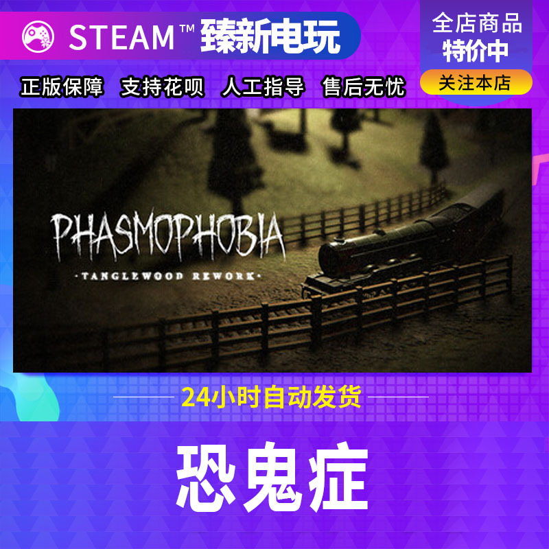Steam Genuine Game Phasmophobia Ghost Horror Phobia National Region Gift Activation Code Cdk