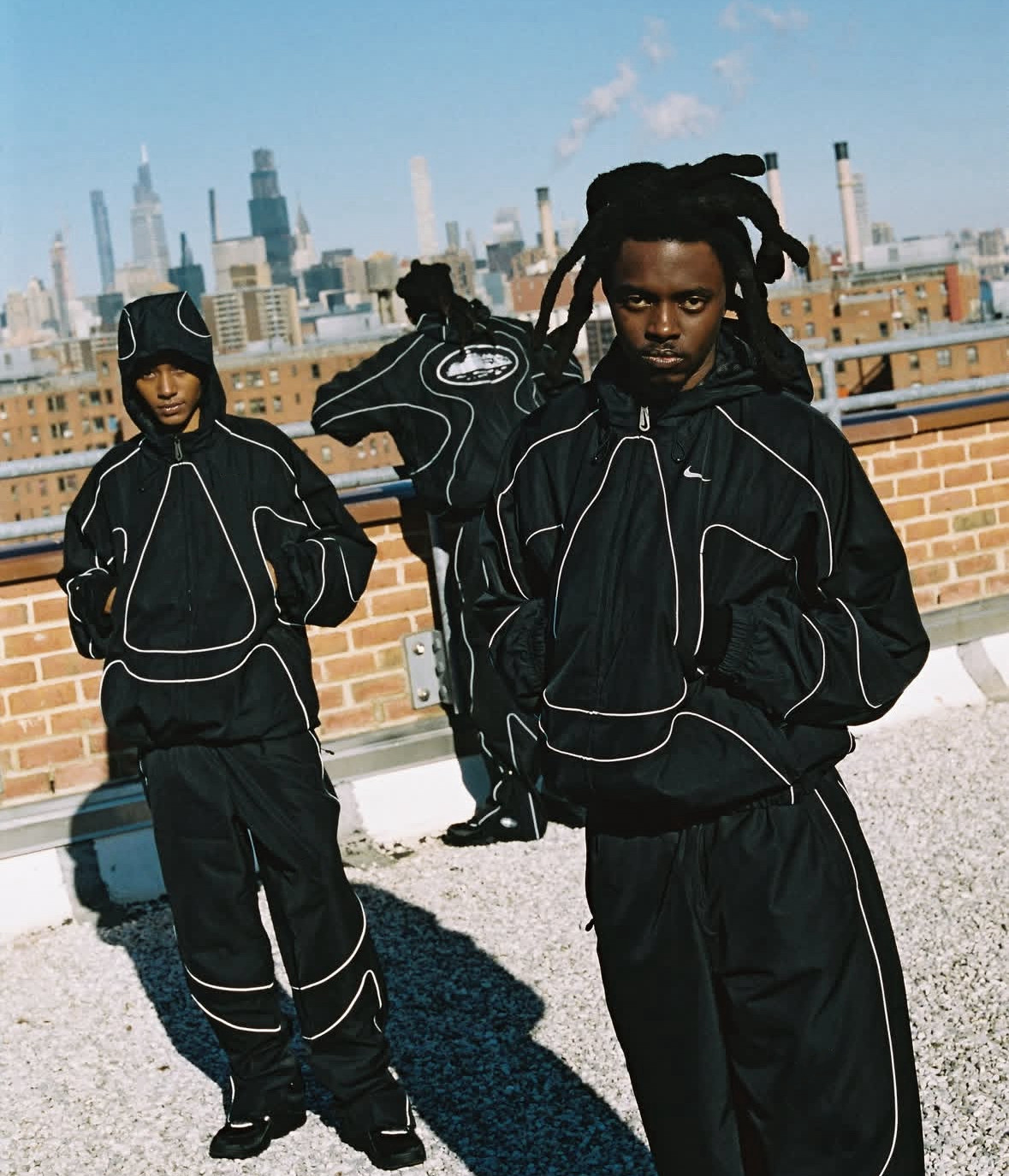 Corteiz-2025 devil's island asymmetricalstripes3m super reflective