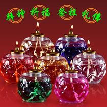 100 lotus lantern chaetheon lanterns sacrificial crystal tribute lamp red candle ghee lamp glazed lamp appliance Fashion whole box