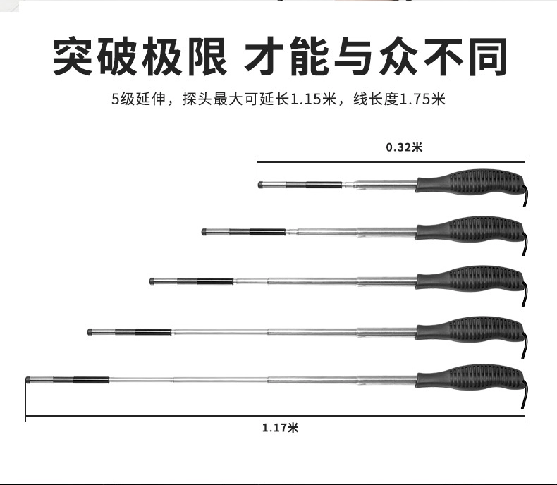 Nhiệt máy đo gió máy đo gió đo độ chính xác cao Huashengchang cầm tay máy đo gió đo thể tích không khí DT8880