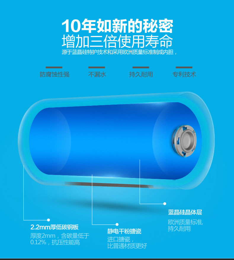 Ferroli / Farooli ngay lập tức máy nước nóng lưu trữ loại 40-80 lít Hộ gia đình x tắm A + series bình nóng lạnh ariston 15l