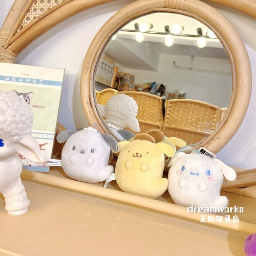 Sanrio, призрачная плюшевая кукла, аксессуар на рюкзак