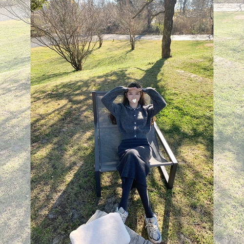 Madofit Madou/Kewpie Doll Love God God Callow Flower Little Pearl Мягкий клейкий пот свитер Caddy