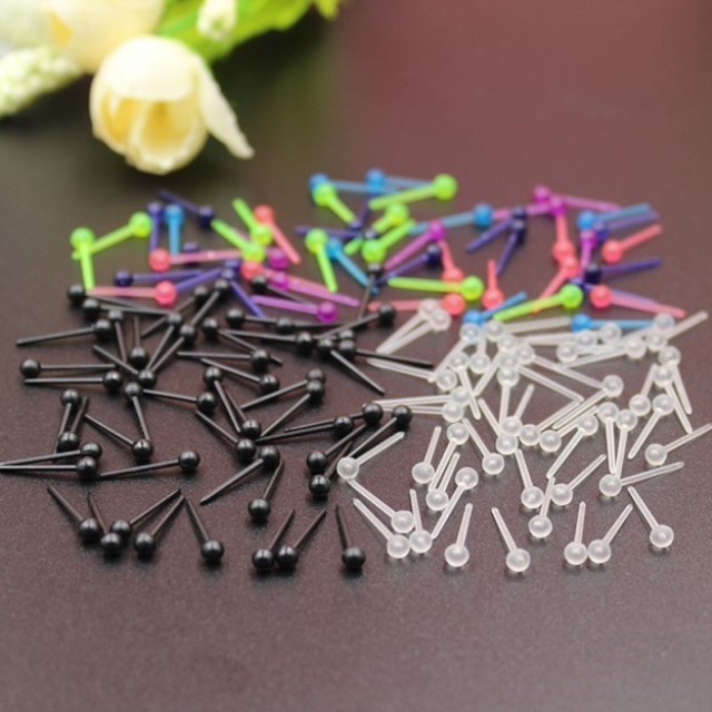 Girls ear stick women with ear refining ear stick plastic new black Korean version 2020 ear root new trend