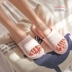 Phòng tắm dép mùa hè nhà nam khử mùi dép chống trơn trượt nhà trong nhà massage con tắm nữ vài tắm - Trang chủ mua dép đi trong nhà Trang chủ