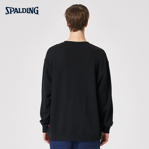 Spalding, хлопковая комфортная толстовка для отдыха подходит для мужчин и женщин, с печатью вашего логотипа