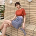 Bảy lưới giả váy hai dây mùa hè khí nhỏ tươi mát là váy sơ mi mỏng giản dị - Sản phẩm HOT Sản phẩm HOT