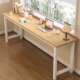 Desk long table rectangular home student study table ultra-narrow table double-layer computer table against the wall extra long table