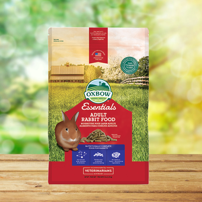 Aibao Rabbit Grain Spot to be Rabbit Food and Rabbit 5 lbs Oxbow loves Baotian Garden 4 pounds of feed Rabbit Food