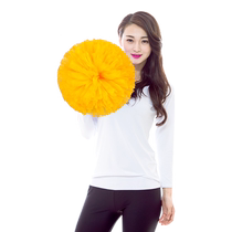 Matte Cheerleading Flower Ball Cheerleaders Hand-held Flower Balls Cheerleaders Hold Flowers and Shake Flowers Dance Performance Flower Balls