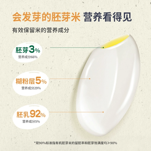 爷爷的农场 Органические зародышевые рисовые хлопья, детские многозерновые новые желтые пшенные каши, новые рисовые чулки, мульти-коробка