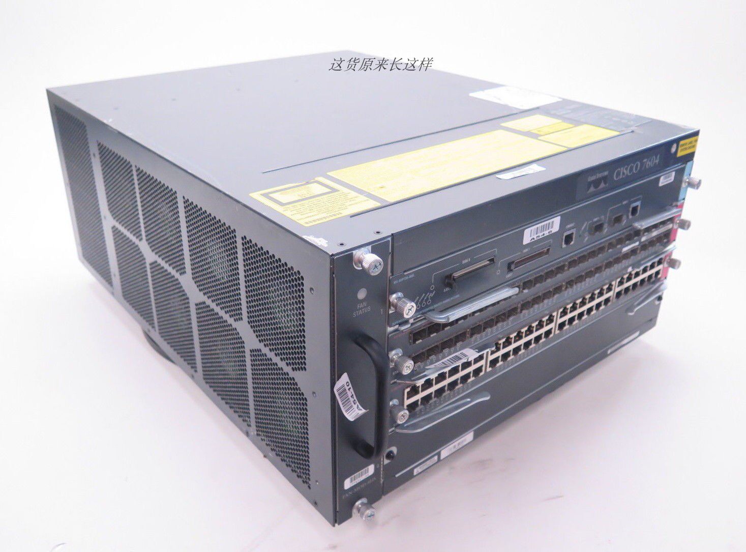 Cisco 7604 Router 震惊!这台二手思科7604居然能当主力核心路由器?太顶了🔥_模块接口卡_淘宝数码网