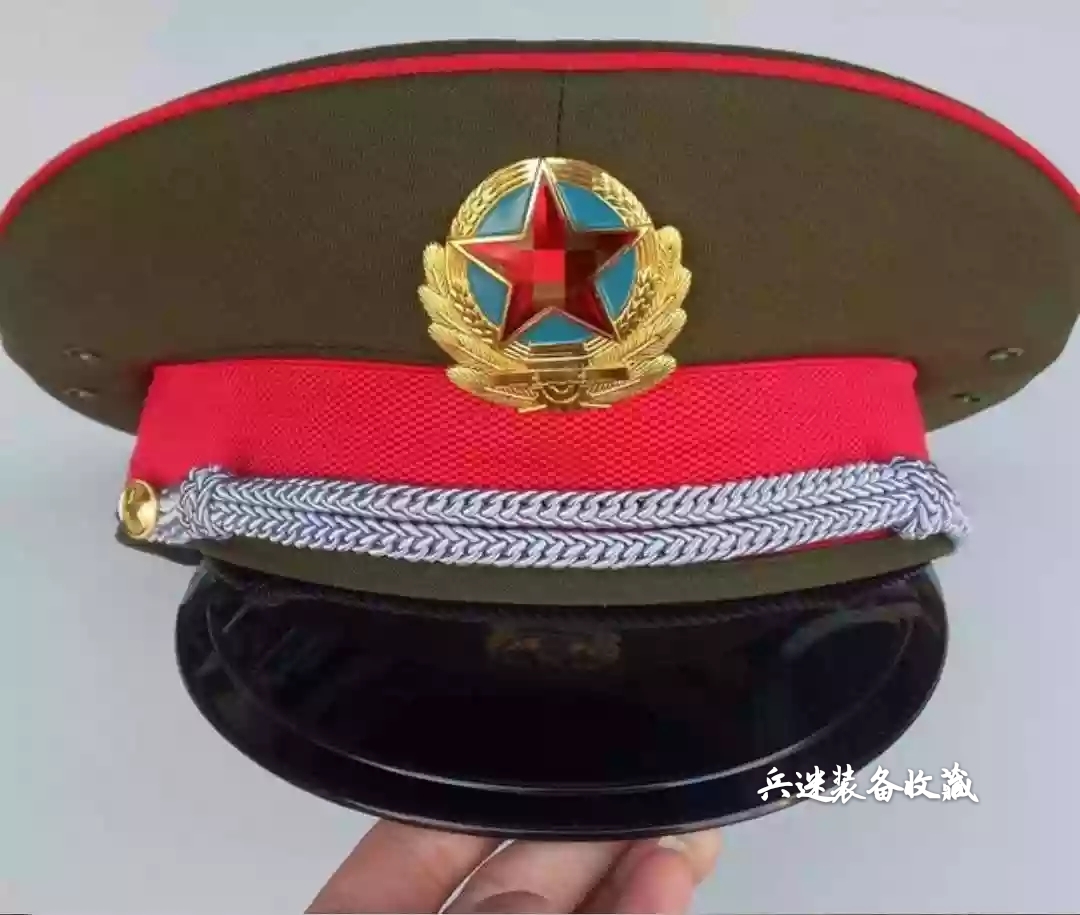 Retired 87 big brim cap Lu Wei tube Fan Li Ding Wool big brim cap Army green big cover nut old-fashioned big edge cap