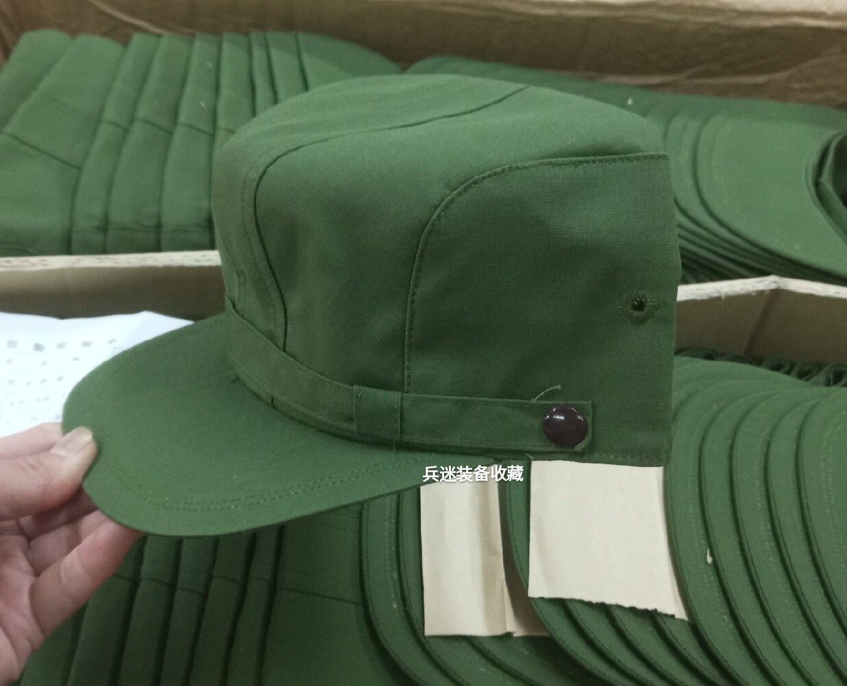 Retired inventory 87 land and air training cap vintage army green 87 training cap Liberation cap Military training training cap