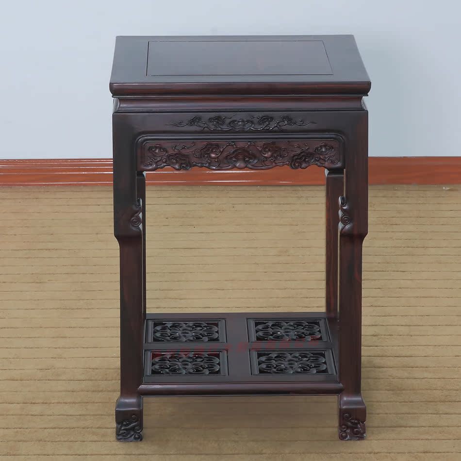 Phổ biến Zhongtang Lào gỗ hồng mộc bằng gỗ gụ trường hợp tám bàn cổ tích Linh Chi Taishi ghế hoa đứng cổ trường hợp ngồi xổm - Bàn / Bàn mẫu bàn ghế gỗ tân cổ điển