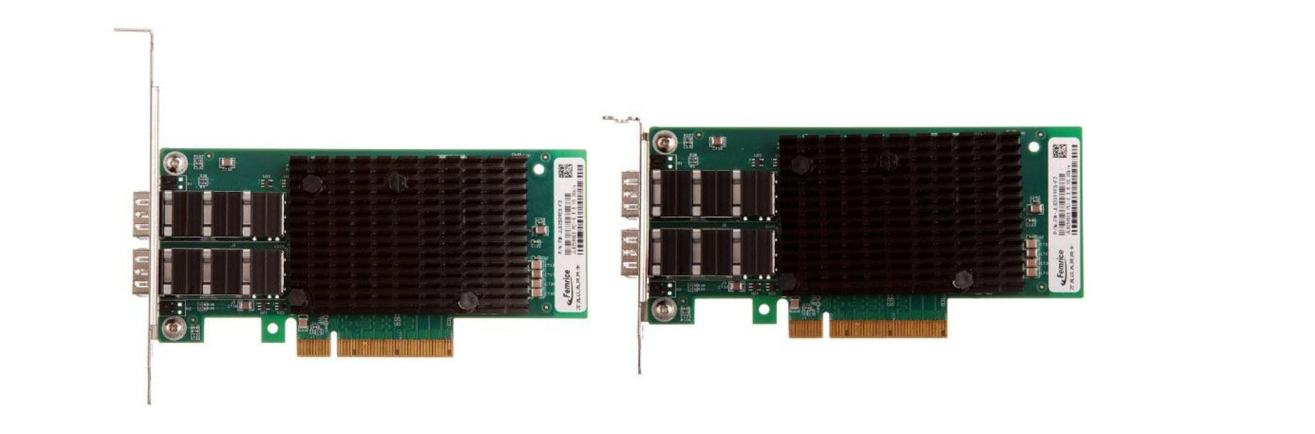 Адаптер USB 飞迈瑞克万兆双光口网卡intel82599es芯片sfp+伺服器万兆网卡pcie Femrice