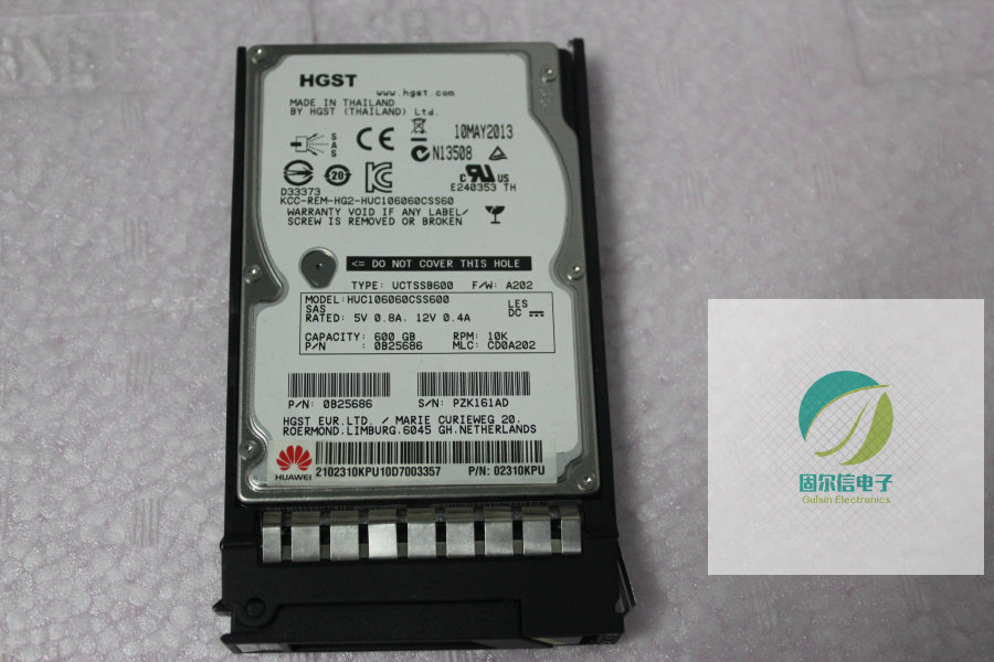 Huawei 02310KPU HUC109060CSS600 600G 10k SAS 2 5 V2 server hard disc