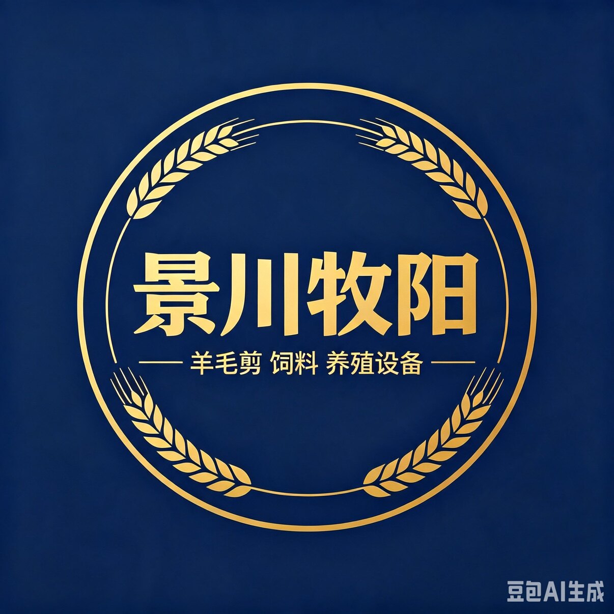 景川牧阳直销店的LOGO