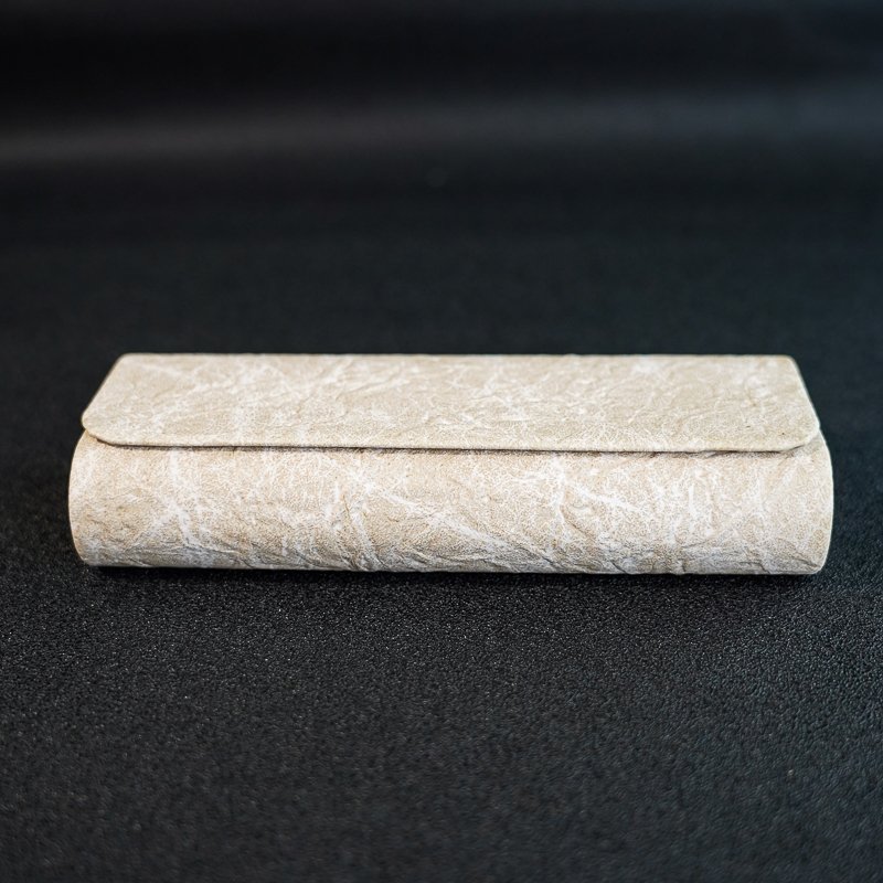 Kraft Paper Pattern Eyeglass Case, Pressure-Resistant Handmade Eyeglass Case, Japanese-Style High-End Lightweight Sunglasses Storage Box