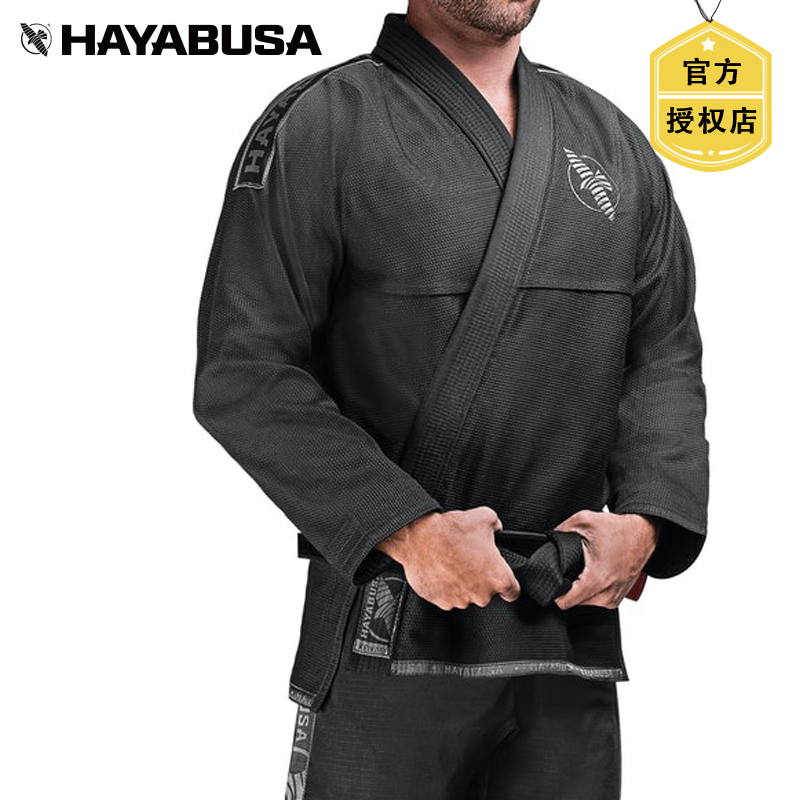HAYABUSA Hayabusa FalconRyo-Jiu-Jitsu Costume Brazilian Jiu-Jitsu Costume Black Dojo Wear-Resistant Clothing Brazilian Jiu-Jitsu Men's Tights