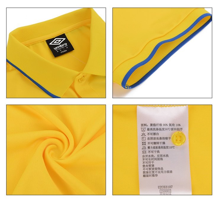 Umbro UMBRO Thể thao Bóng đá Tay áo ngắn Polo Áo thun nam Loose Lapel Mùa hè Tay áo ngắn UZC63107 - Áo polo thể thao áo polo thể thao nam