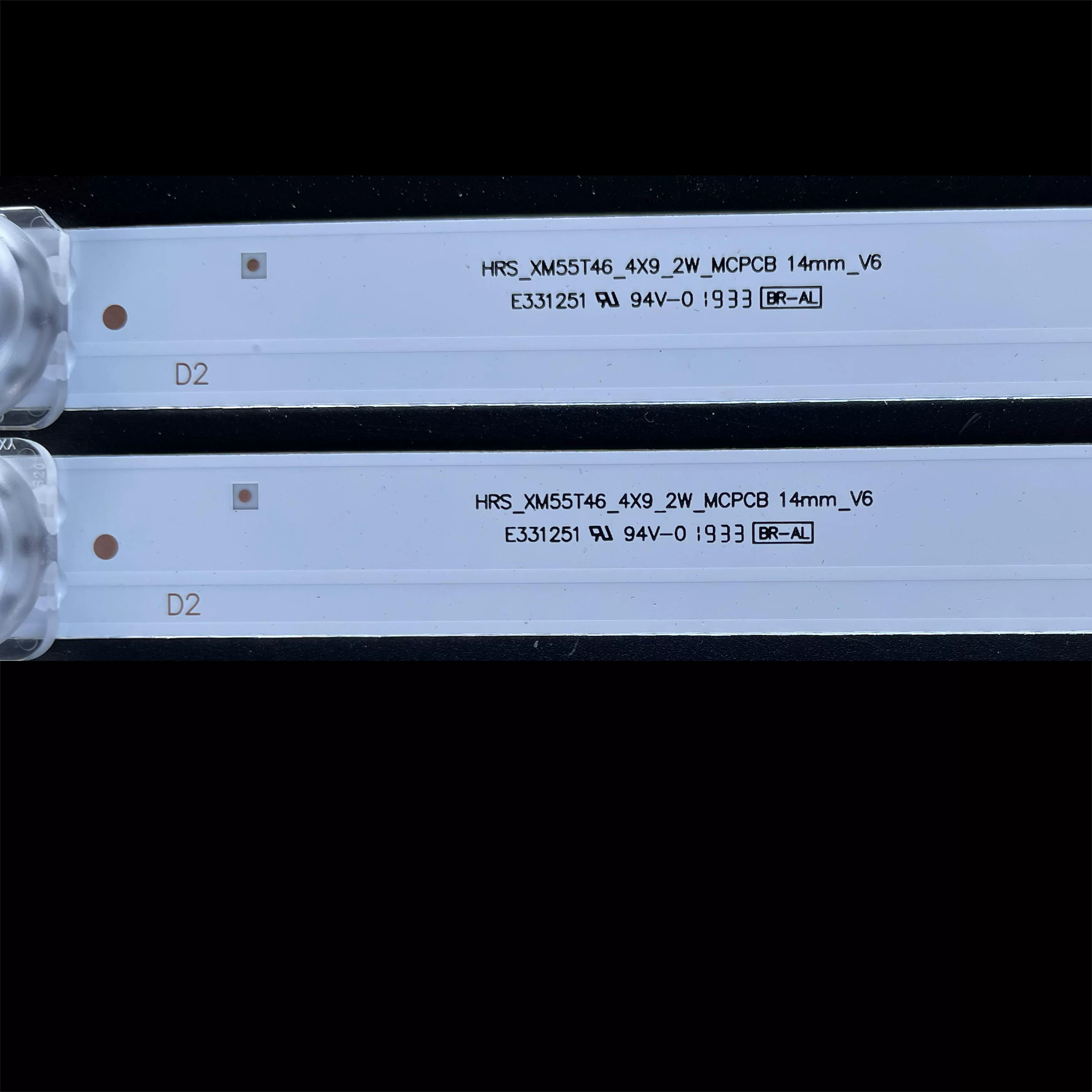 Новый оригинальный светодиодный TV-подсветка Xiaomi L55M5-5S L55M5-5A HRS_XM55T46_4X9_2W_MCP
